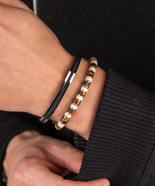Pig & Hen Brontide 6mm Adjustable / Kanazawa & Silver - nineNORTH | Men's & Women's Clothing Boutique