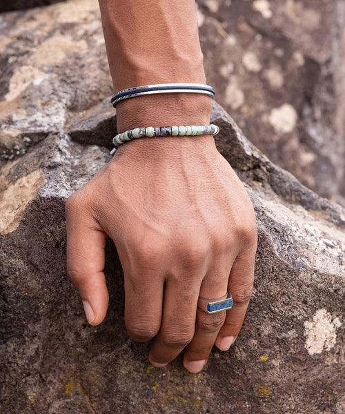 Pig & Hen Brontide 6mm Adjustable / Matsue & Silver - nineNORTH | Men's & Women's Clothing Boutique