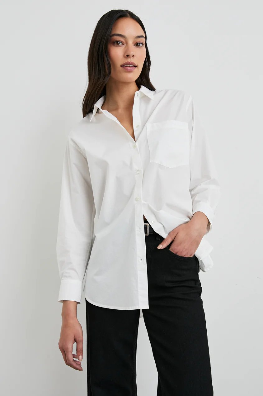 Rails Elsa Shirt / White - nineNORTH | Men's & Women's Clothing Boutique