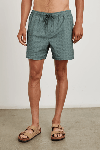 Rails La Brea Swim Short / Diamond Thunder Grass - nineNORTH | Men's & Women's Clothing Boutique