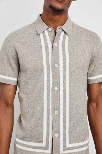 Rails Leo Sweater Shirt / Oat Grey Melange - nineNORTH | Men's & Women's Clothing Boutique