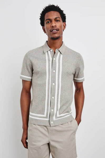Rails Leo Sweater Shirt / Oat Grey Melange - nineNORTH | Men's & Women's Clothing Boutique