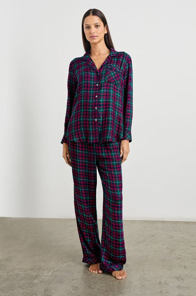 Rails Luna Pajama Set / Evergreen Fuschia Ice - nineNORTH | Men's & Women's Clothing Boutique