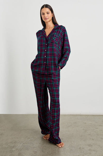 Rails Luna Pajama Set / Evergreen Fuschia Ice - nineNORTH | Men's & Women's Clothing Boutique