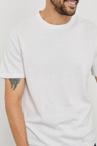 Rails Mason Cotton Cashmere Tee / Cream - nineNORTH | Men's & Women's Clothing Boutique