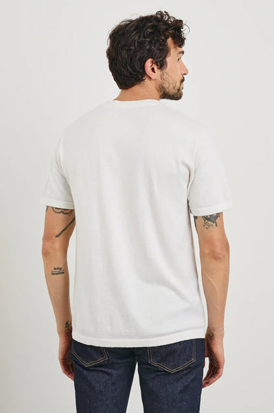 Rails Mason Cotton Cashmere Tee / Cream - nineNORTH | Men's & Women's Clothing Boutique