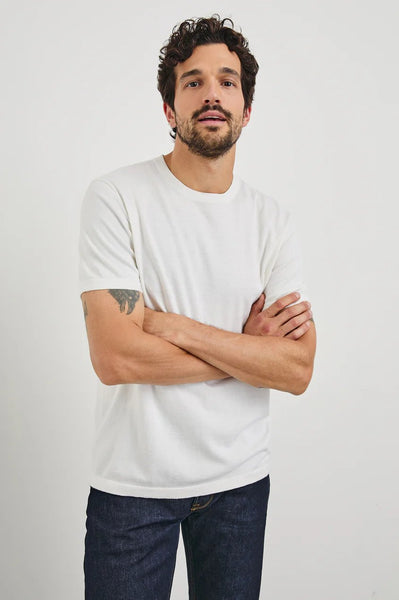 Rails Mason Cotton Cashmere Tee / Cream - nineNORTH | Men's & Women's Clothing Boutique