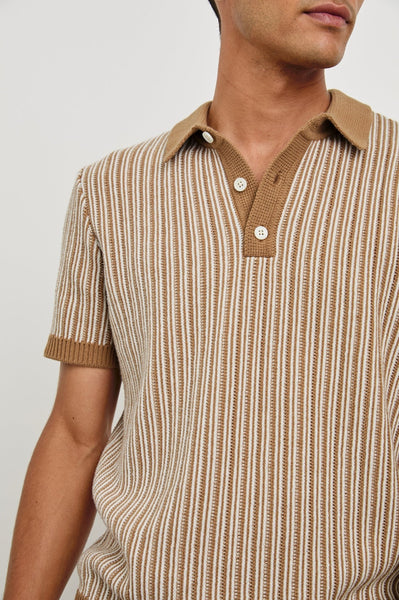 Rails Royce Polo Shirt / Tawny White - nineNORTH | Men's & Women's Clothing Boutique