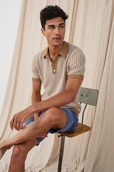 Rails Royce Polo Shirt / Tawny White - nineNORTH | Men's & Women's Clothing Boutique