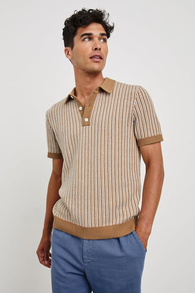 Rails Royce Polo Shirt / Tawny White - nineNORTH | Men's & Women's Clothing Boutique