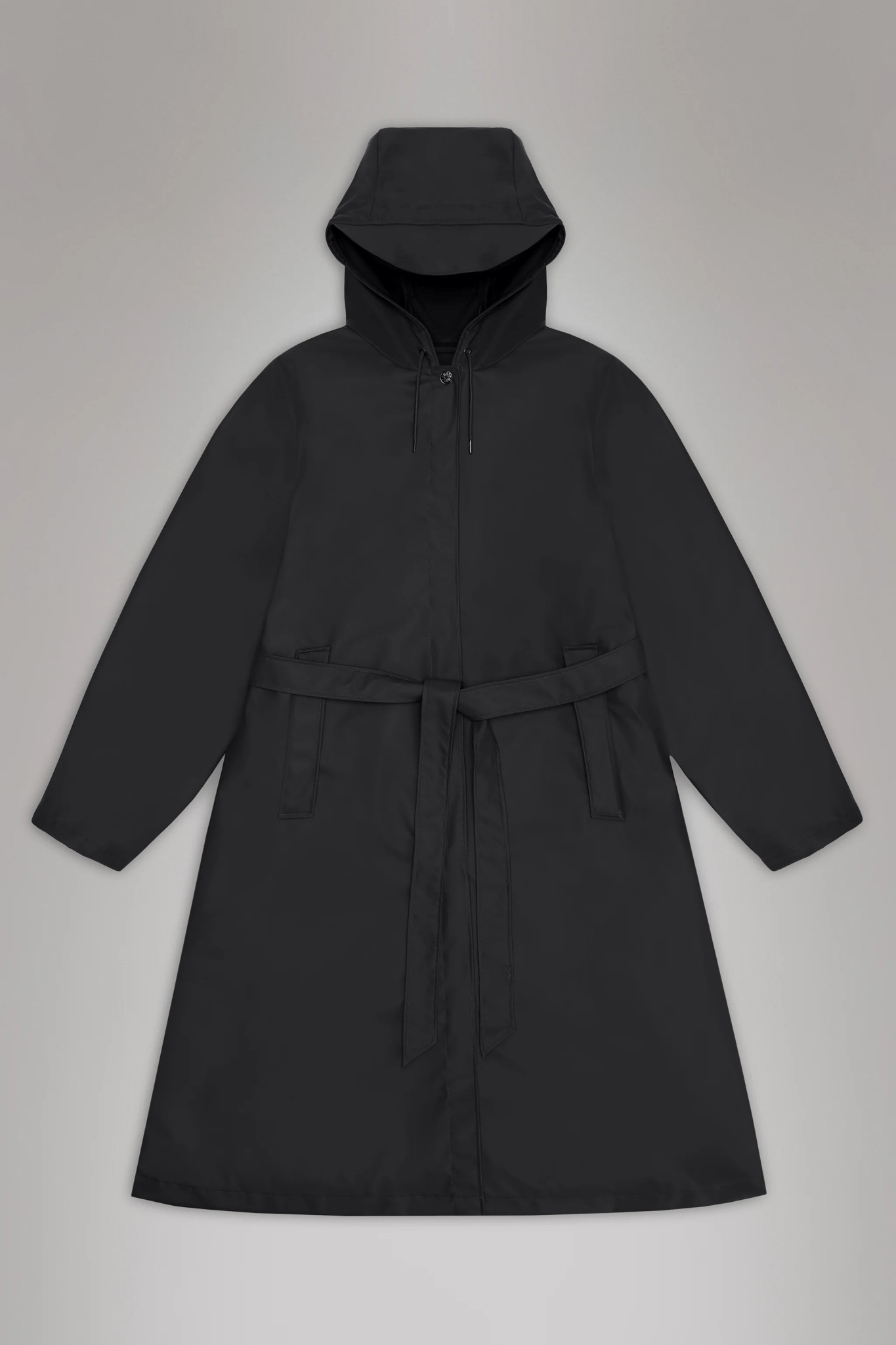 Rains A - Line Longer W Jacket / Black - nineNORTH | Men's & Women's Clothing Boutique