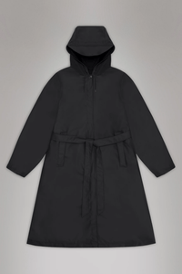 Rains A - Line Longer W Jacket / Black - nineNORTH | Men's & Women's Clothing Boutique