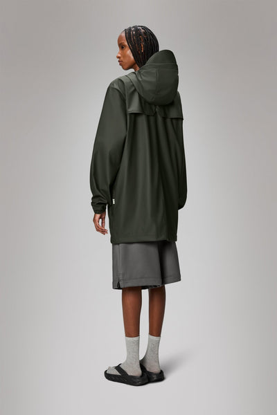 Rains Cargo Long Jacket / Green - nineNORTH | Men's & Women's Clothing Boutique