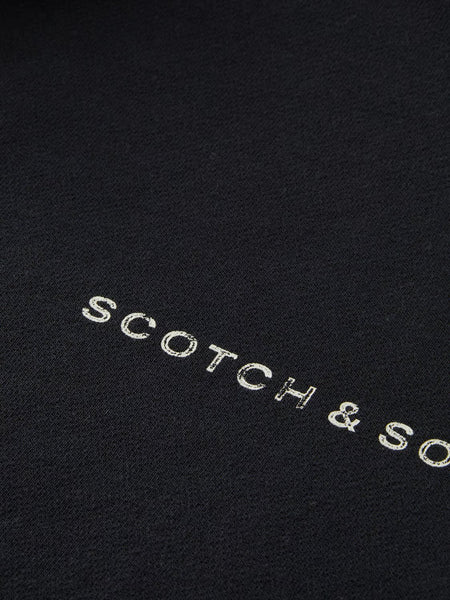 Scotch & Soda Essentials Logo Sweatshirt / Black - nineNORTH | Men's & Women's Clothing Boutique