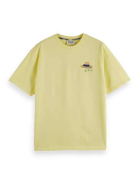Scotch & Soda Sorbet Yellow Relaxed Fit T-Shirt - nineNORTH | Men's & Women's Clothing Boutique