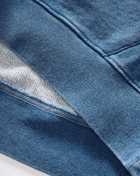 Taylor Stitch The Après Hoodie / Washed Indigo Terry - nineNORTH | Men's & Women's Clothing Boutique