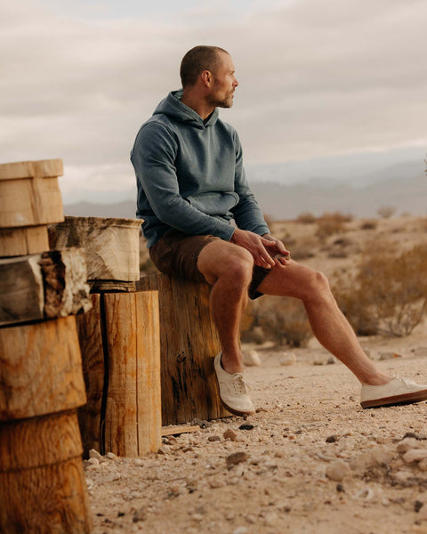 Taylor Stitch The Après Hoodie / Washed Indigo Terry - nineNORTH | Men's & Women's Clothing Boutique