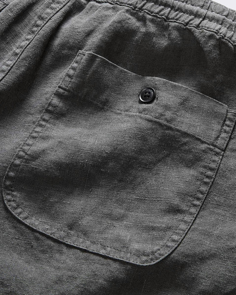 Taylor Stitch The Après Short / Faded Black Hemp - nineNORTH | Men's & Women's Clothing Boutique