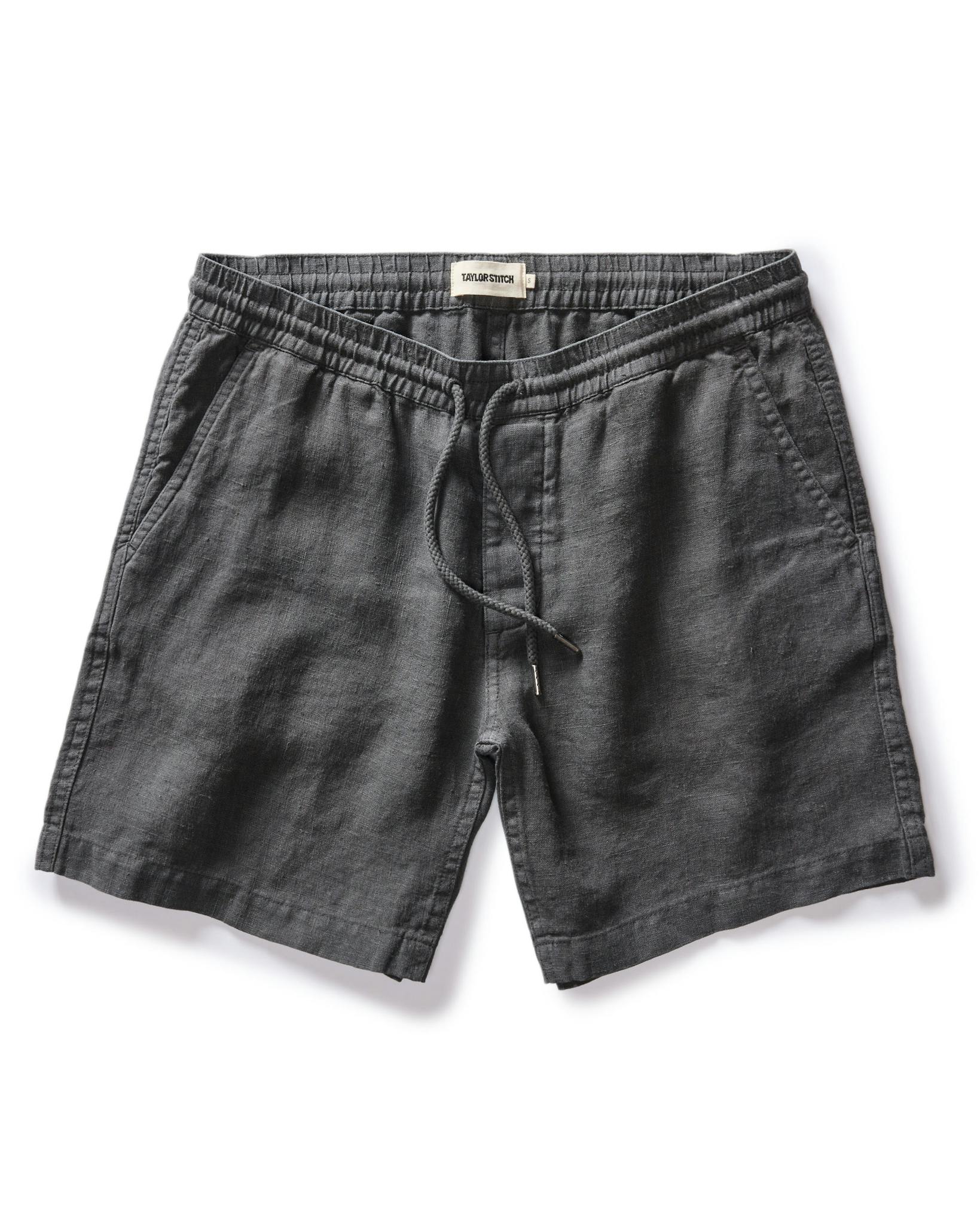 Taylor Stitch The Après Short / Faded Black Hemp - nineNORTH | Men's & Women's Clothing Boutique