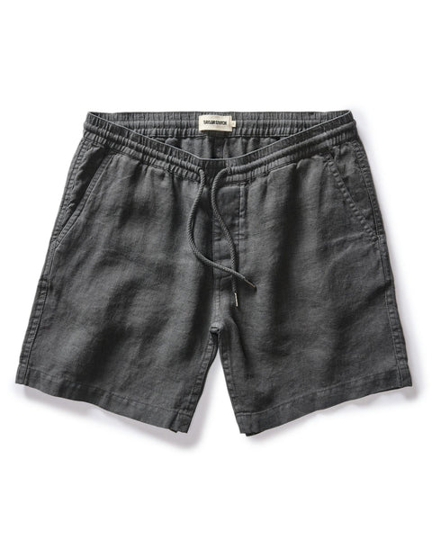 Taylor Stitch The Après Short / Faded Black Hemp - nineNORTH | Men's & Women's Clothing Boutique