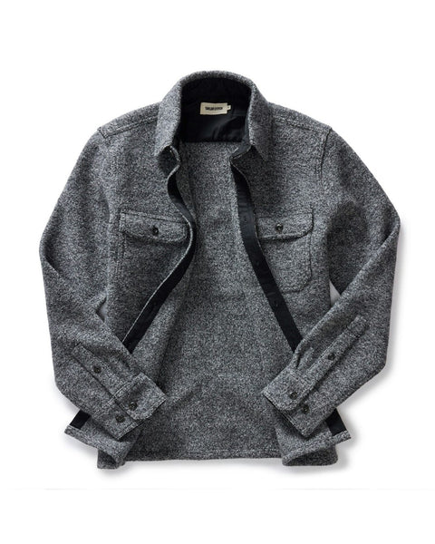 Taylor Stitch The Connor Overshirt / Heather Ash Boucle - nineNORTH | Men's & Women's Clothing Boutique