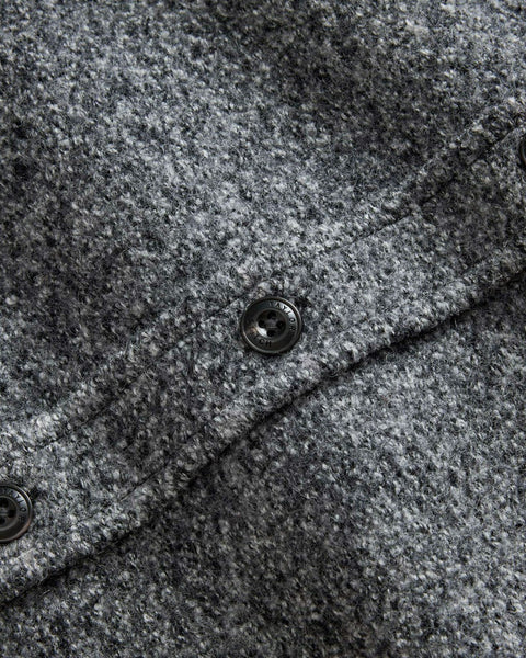 Taylor Stitch The Connor Overshirt / Heather Ash Boucle - nineNORTH | Men's & Women's Clothing Boutique