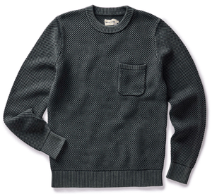 Taylor Stitch The Crawford Crew Sweater / Washed Asphalt - nineNORTH | Men's & Women's Clothing Boutique