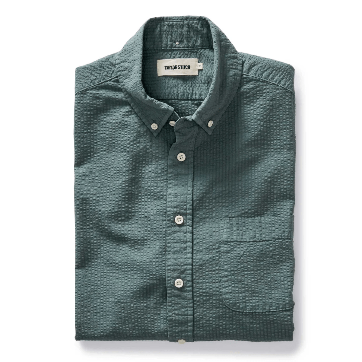 Taylor Stitch The Jack / Deep Sea Seersucker - nineNORTH | Men's & Women's Clothing Boutique