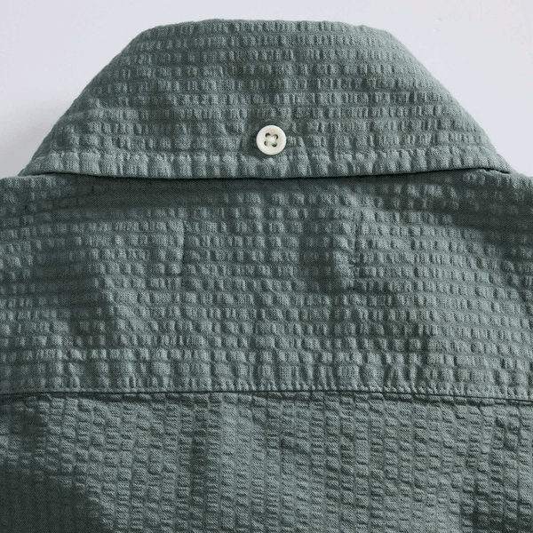 Taylor Stitch The Jack / Deep Sea Seersucker - nineNORTH | Men's & Women's Clothing Boutique
