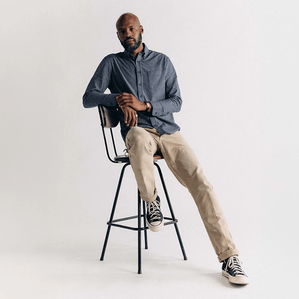 Taylor Stitch The Jack / Marine Check - nineNORTH | Men's & Women's Clothing Boutique