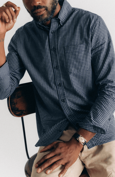 Taylor Stitch The Jack / Marine Check - nineNORTH | Men's & Women's Clothing Boutique