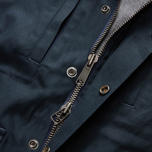 Taylor Stitch The Pathfinder Jacket / Dark Navy Dry Wax - nineNORTH | Men's & Women's Clothing Boutique