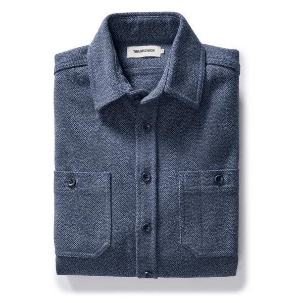Taylor Stitch The Utility Shirt / Indigo Ash Wool Canvas - nineNORTH | Men's & Women's Clothing Boutique