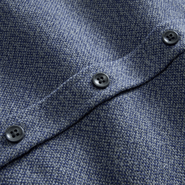 Taylor Stitch The Utility Shirt / Indigo Ash Wool Canvas - nineNORTH | Men's & Women's Clothing Boutique