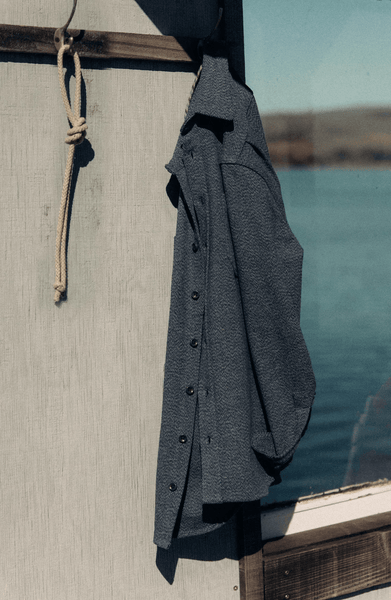 Taylor Stitch The Utility Shirt / Indigo Ash Wool Canvas - nineNORTH | Men's & Women's Clothing Boutique