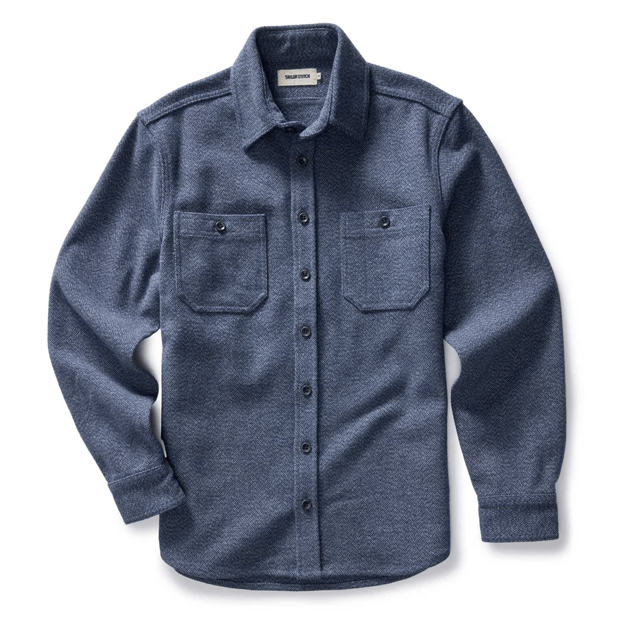 Taylor Stitch The Utility Shirt / Indigo Ash Wool Canvas - nineNORTH | Men's & Women's Clothing Boutique