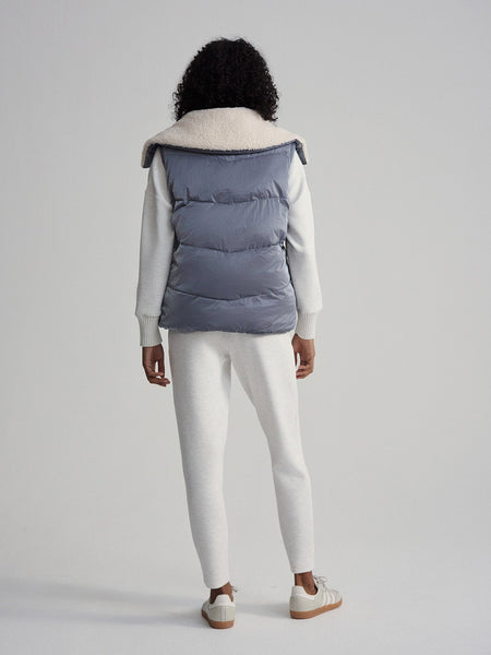 Varley Brock Puffer Gilet / Blue Wind - nineNORTH | Men's & Women's Clothing Boutique