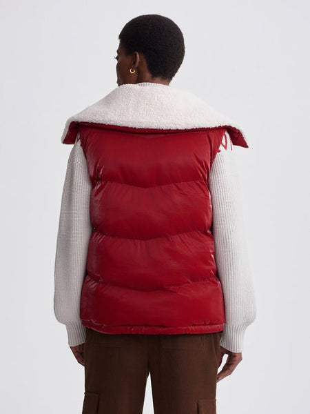 Varley Brock Puffer Gilet / Red Dahlia - nineNORTH | Men's & Women's Clothing Boutique