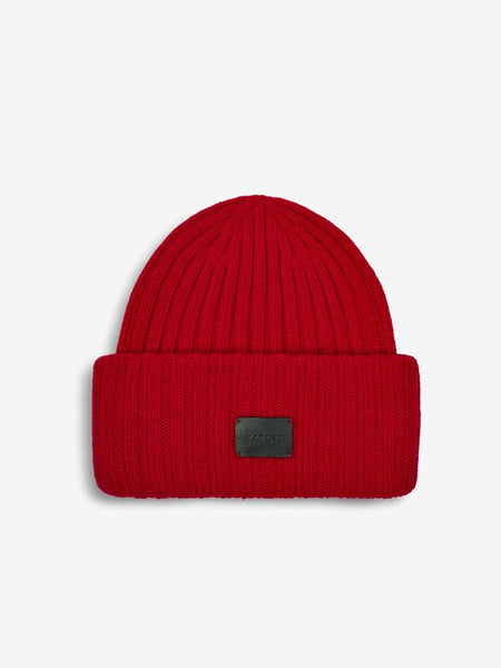 Varley Elva Chunky Rib Beanie / Red Dahlia - nineNORTH | Men's & Women's Clothing Boutique