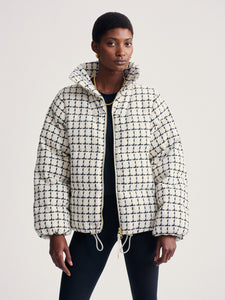 Varley Eugene Check Short Puffer Jacket - nineNORTH | Men's & Women's Clothing Boutique