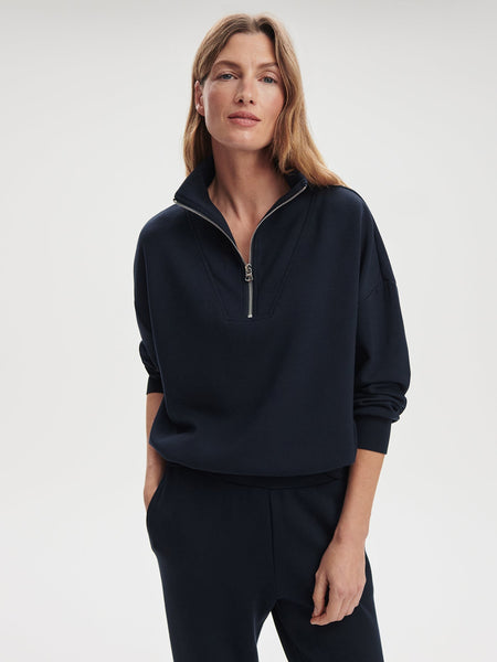 Varley Hawley Half Zip Sweat / Navy - nineNORTH | Men's & Women's Clothing Boutique