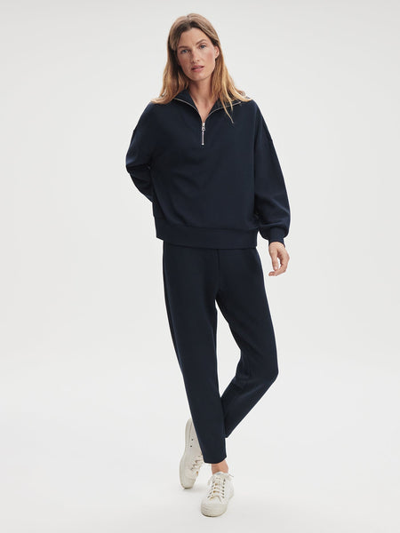 Varley Hawley Half Zip Sweat / Navy - nineNORTH | Men's & Women's Clothing Boutique