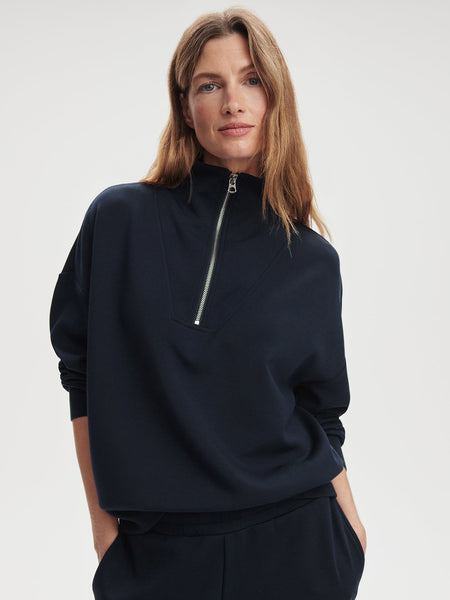Varley Hawley Half Zip Sweat / Navy - nineNORTH | Men's & Women's Clothing Boutique