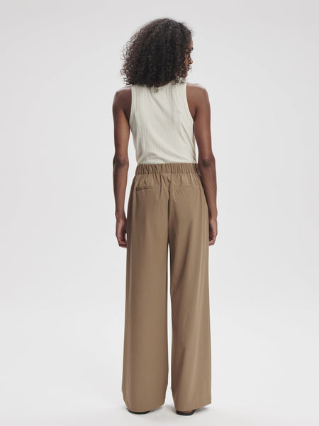 Varley Kayson Wide Leg Pant 29.5" / Taupe Stone - nineNORTH | Men's & Women's Clothing Boutique