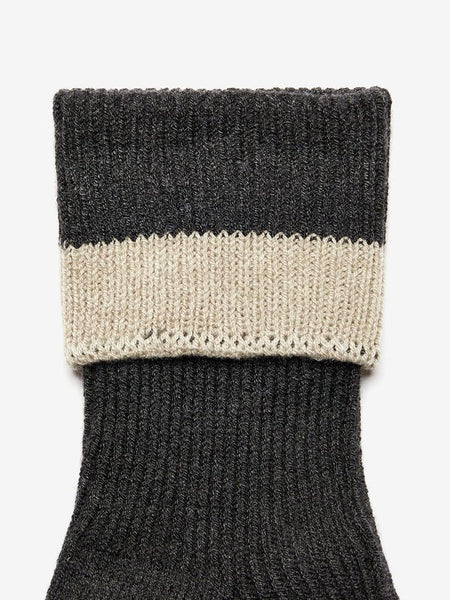 Varley Kerry Plush Roll Top Sock / Charcoal & Sandshell - nineNORTH | Men's & Women's Clothing Boutique