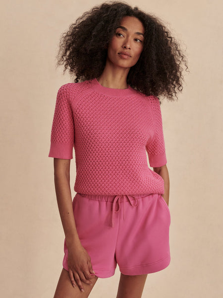 Varley Lucy Knit Top / Ibis Rose - nineNORTH | Men's & Women's Clothing Boutique