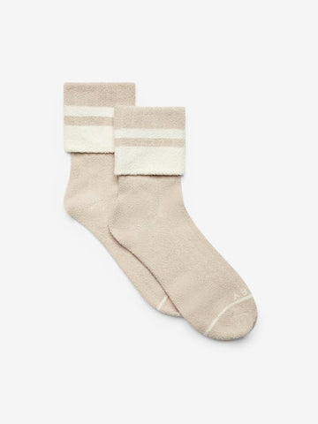 Varley Preston Sock / Sandshell & Egret - nineNORTH | Men's & Women's Clothing Boutique