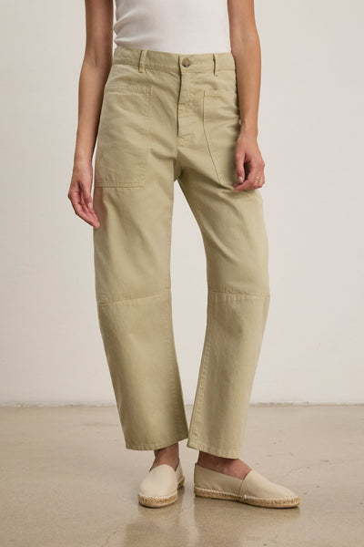 Velvet Brylie Sanded Twill Utility Pant / Khaki - nineNORTH | Men's & Women's Clothing Boutique