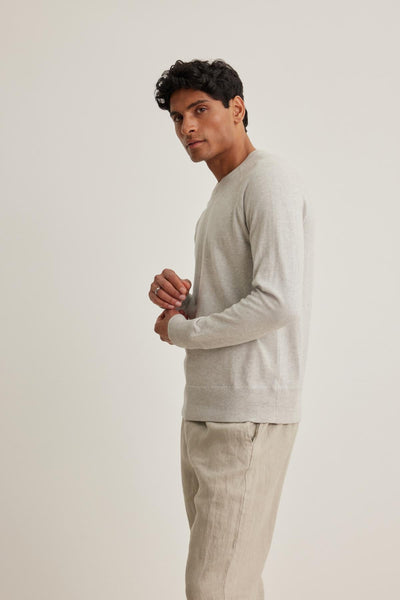 Velvet Dario Cotton Cashmere Sweater / Heather Grey - nineNORTH | Men's & Women's Clothing Boutique