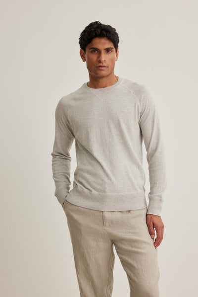 Velvet Dario Cotton Cashmere Sweater / Heather Grey - nineNORTH | Men's & Women's Clothing Boutique